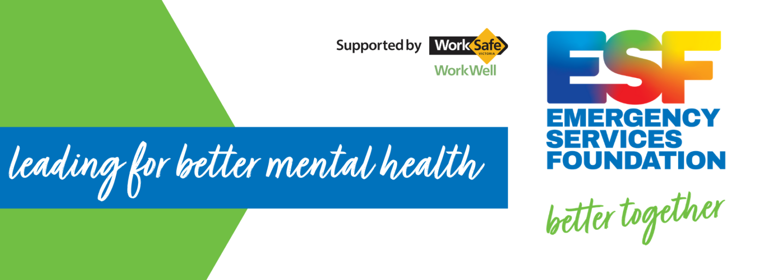 Leading for Better Mental Health ESF Emergency Services Foundation